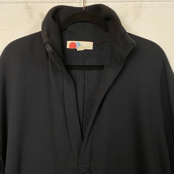 Free People Black Oversized Sweatshirt - Picture 4 of 10